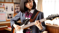 【AIギャラリー】女子高生バンド編 34 xdj2