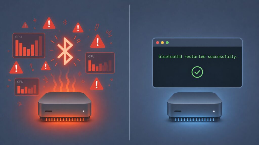 MacのBluetooth無限ループと発熱!マカフィー暴走の解決策 26 ch 2